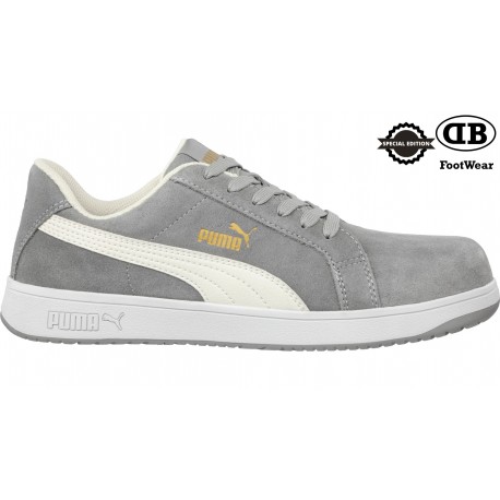 Veiligheidsschoen Puma Icon Suede LOW Grijs