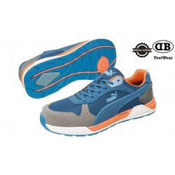 VEILIGHEIDSSCHOEN PUMA FRONTSIDE LOW LICHT BLAUW